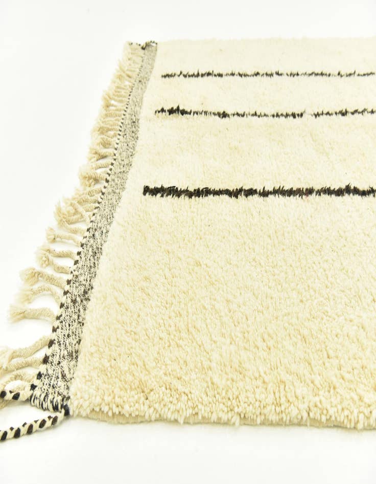 Detail image of 7' x 10'  Hand Knotted Moroccan Wool Rug