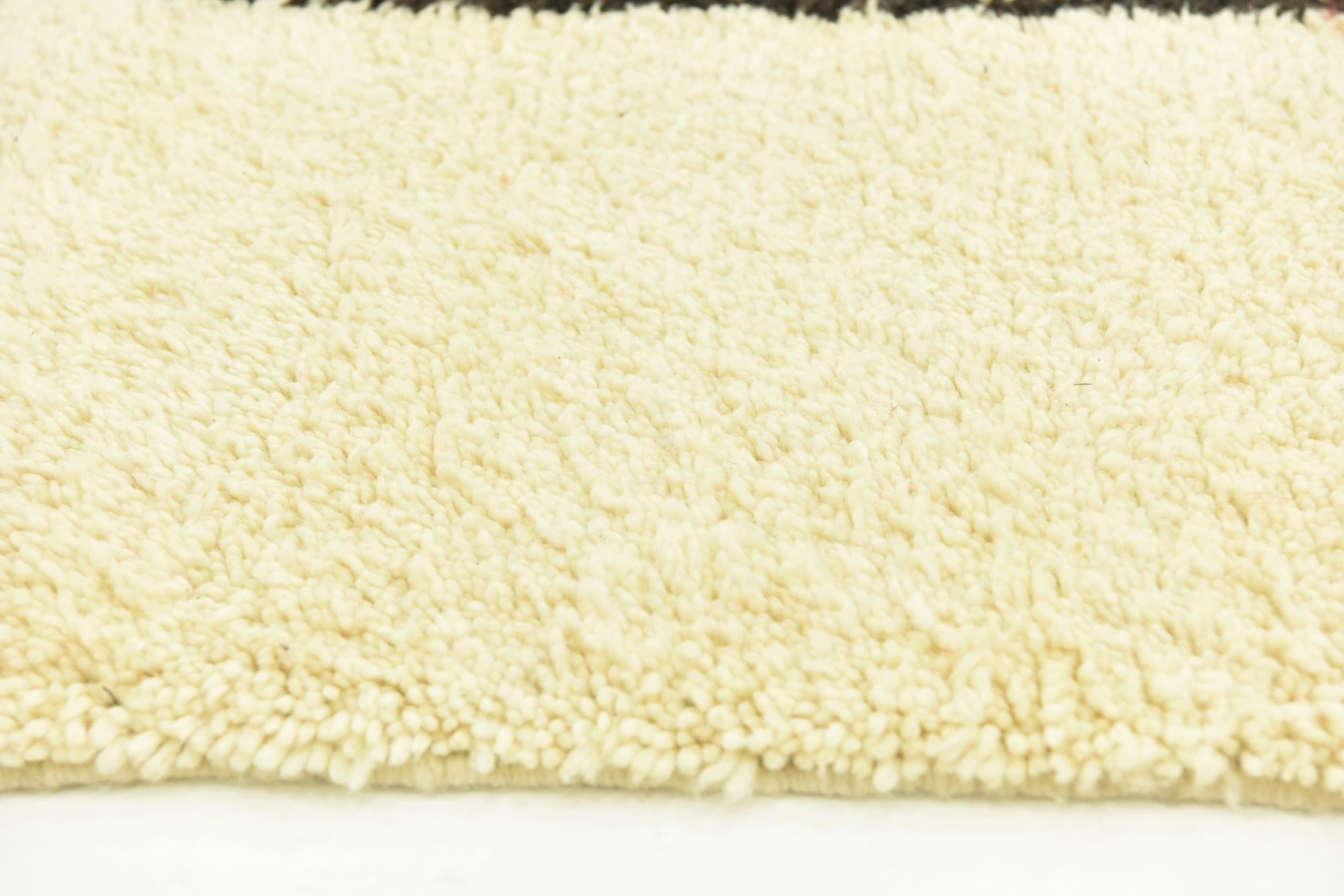 7' x 10' Hand Knotted Moroccan Wool Rug