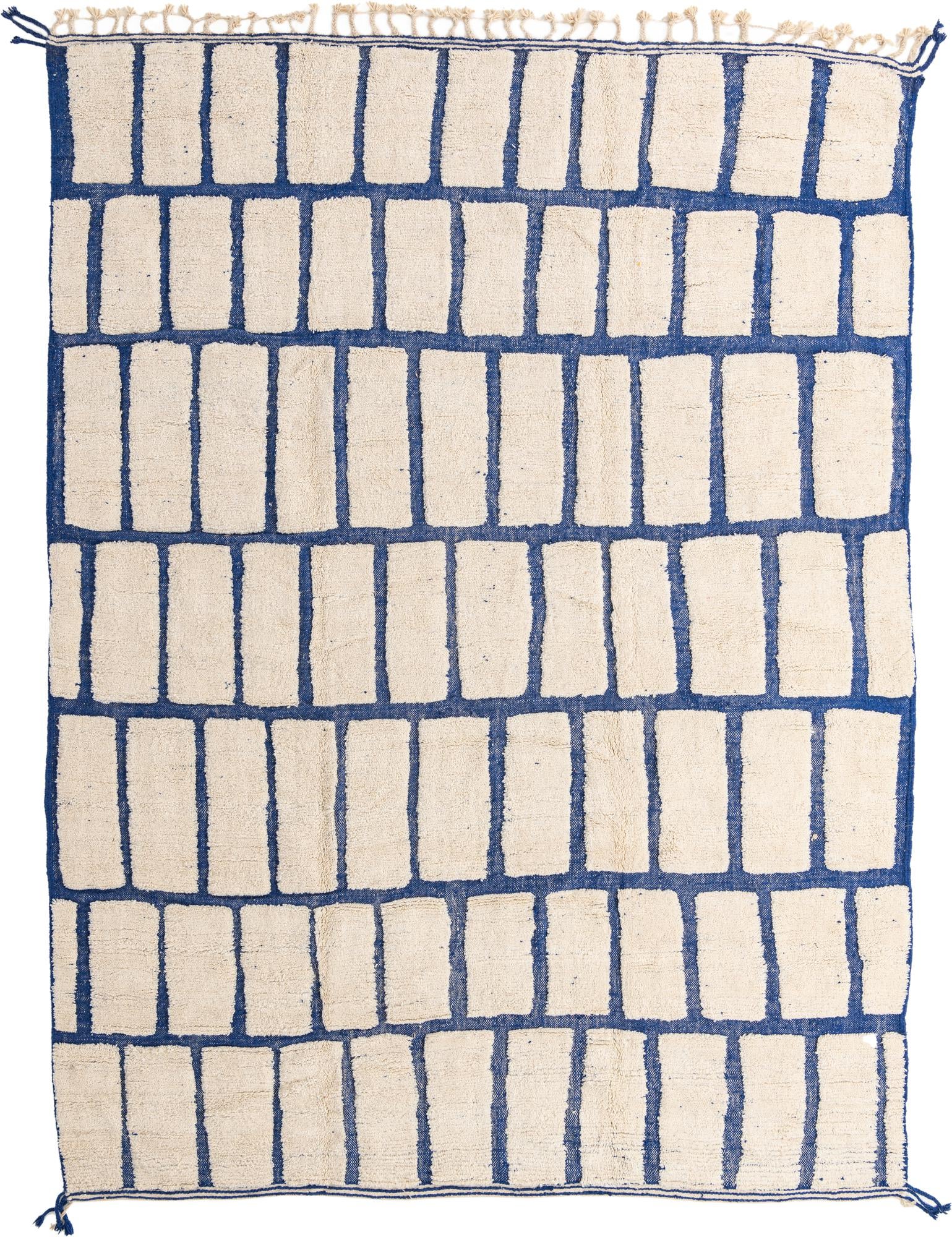 10' 5 x 14' 6 Hand Knotted Moroccan Wool Rug