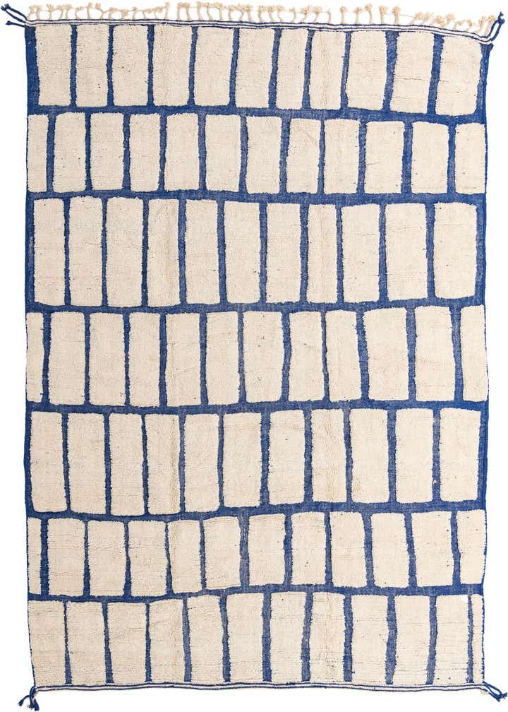 10' 5 x 14' 6 Hand Knotted Moroccan Wool Rug