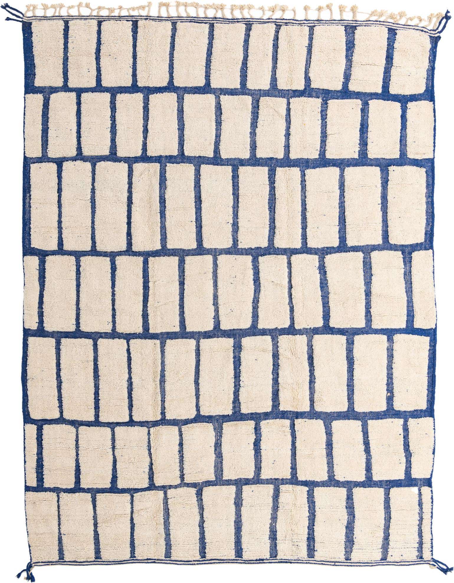 10' 5 x 14' 6 Hand Knotted Moroccan Wool Rug