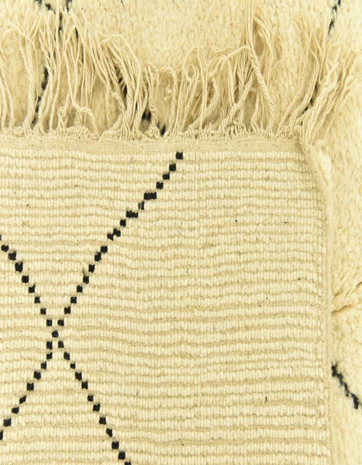 Detail image of 5' 2 x 8' 1  Hand Knotted Moroccan Wool Rug