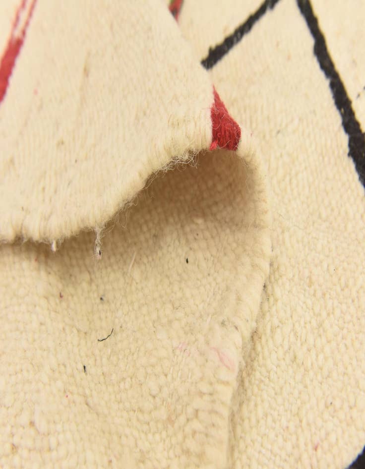 Detail image of 6' 1 x 9' 9  Hand Knotted Moroccan Wool Rug