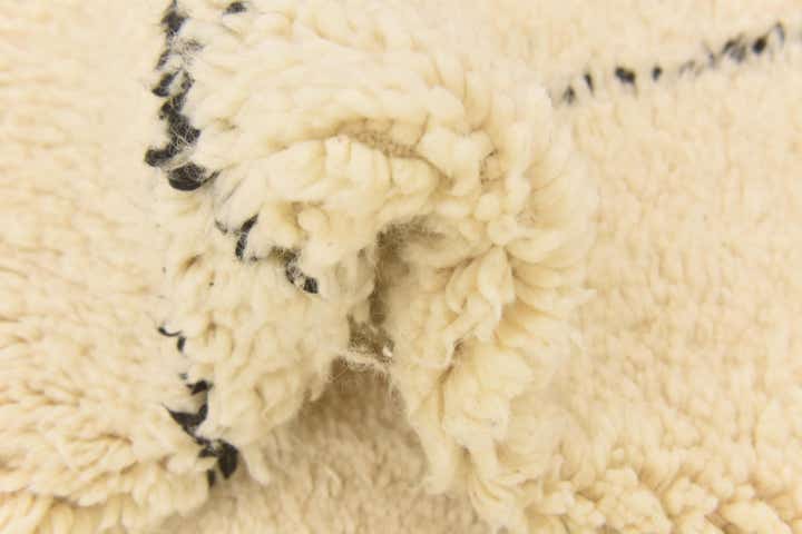 6' 10 x 10' 6 Hand Knotted Moroccan Wool Rug