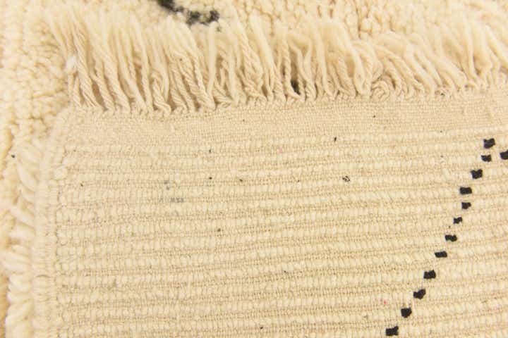 6' 10 x 10' 6 Hand Knotted Moroccan Wool Rug