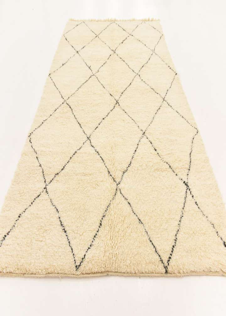 6' 10 x 10' 6 Hand Knotted Moroccan Wool Rug