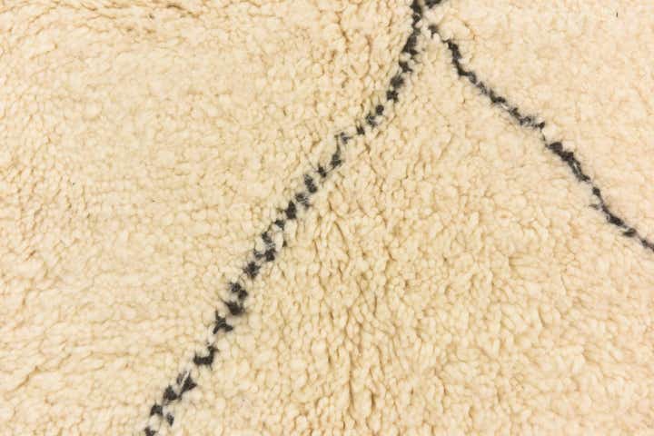 6' 10 x 10' 6 Hand Knotted Moroccan Wool Rug