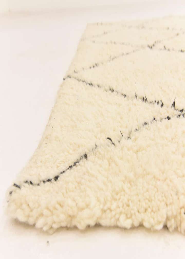 6' 10 x 10' 6 Hand Knotted Moroccan Wool Rug