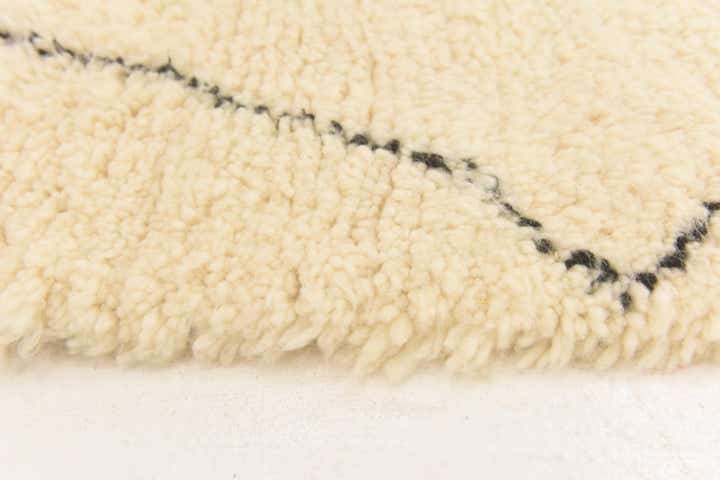 6' 10 x 10' 6 Hand Knotted Moroccan Wool Rug