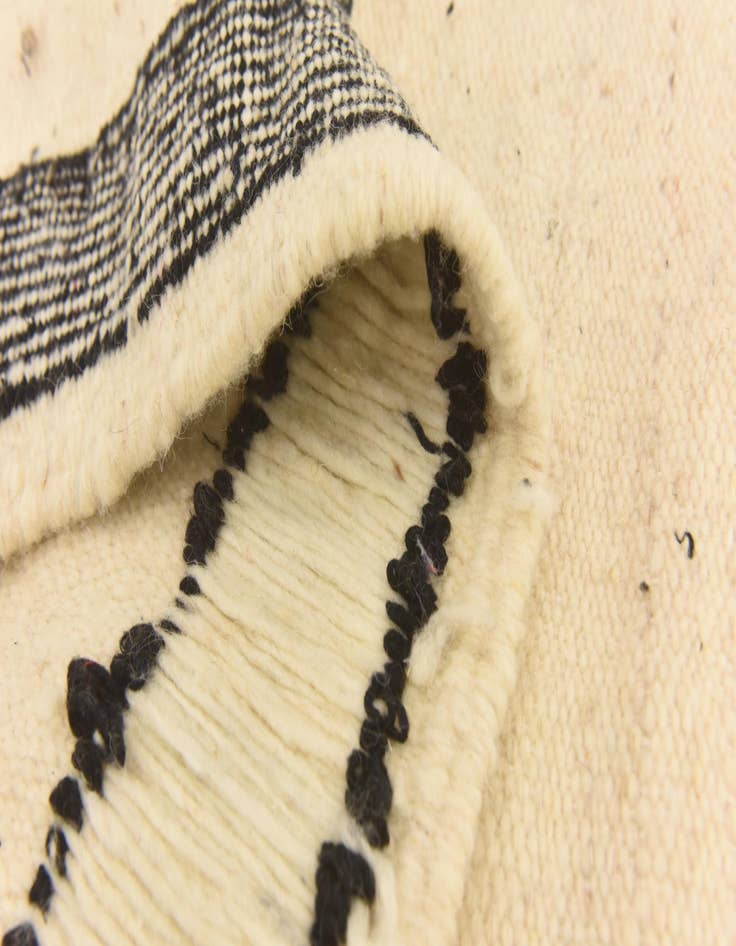 Detail image of 6' 3 x 10' 2  Hand Knotted Moroccan Wool Rug