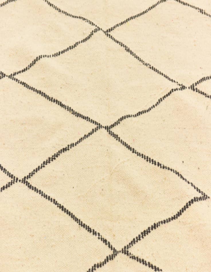 Detail image of 6' 3 x 10' 2  Hand Knotted Moroccan Wool Rug