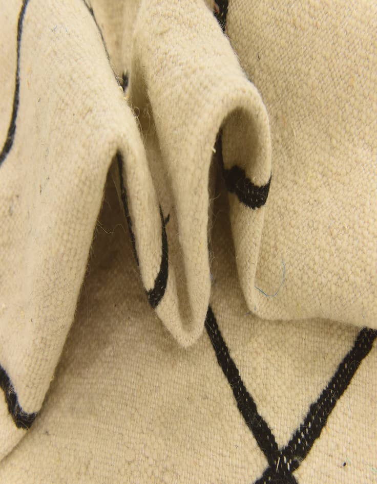 Detail image of 8' 10 x 12' 6  Hand Knotted Moroccan Wool Rug