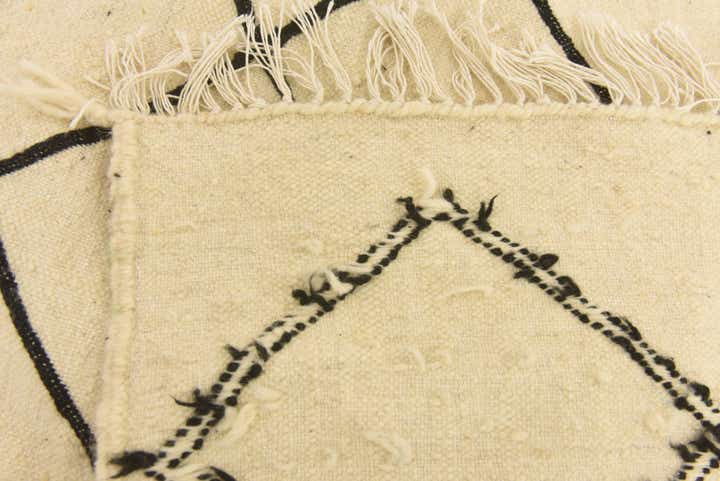 8' 10 x 12' 6 Hand Knotted Moroccan Wool Rug