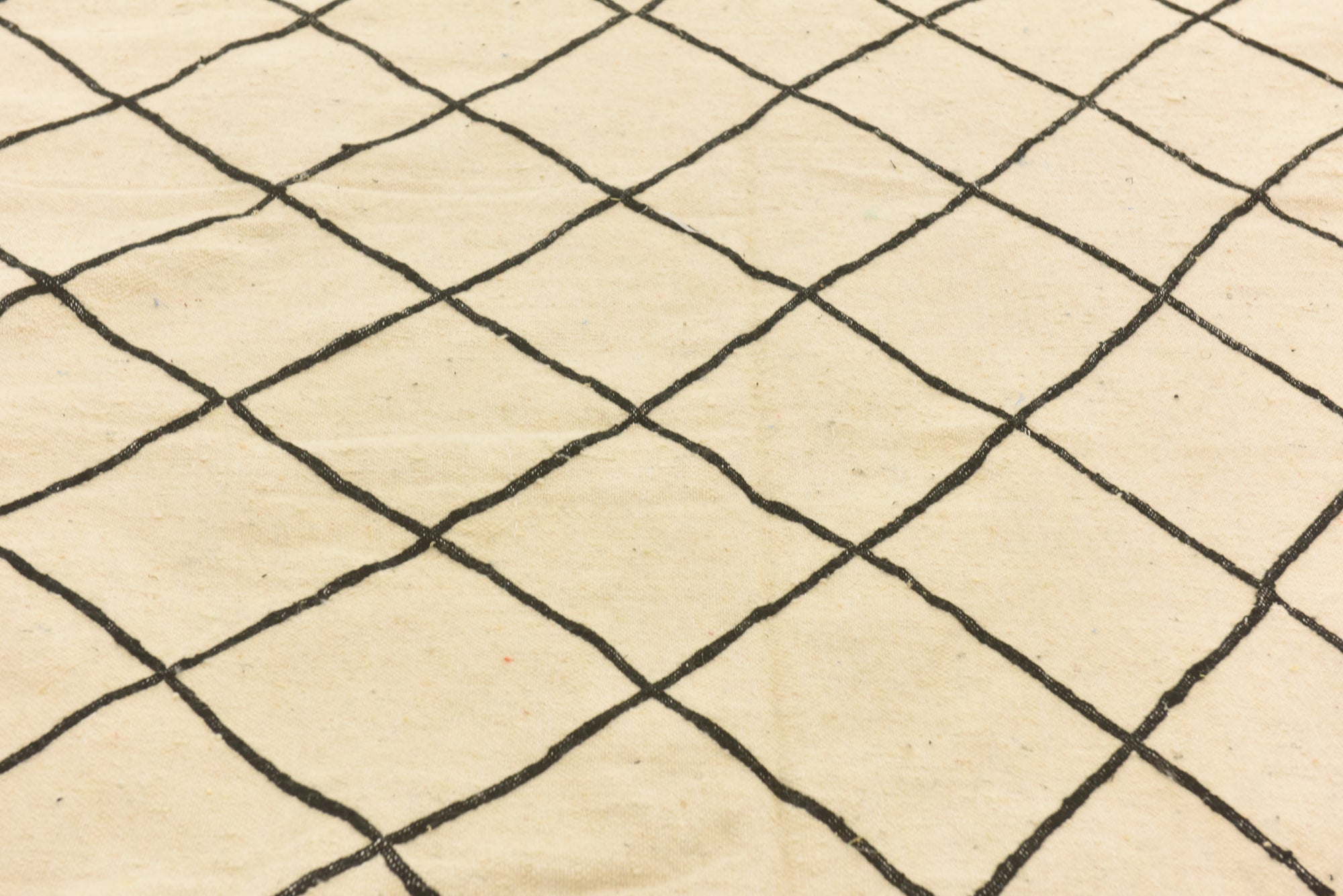 8' 10 x 12' 6 Hand Knotted Moroccan Wool Rug