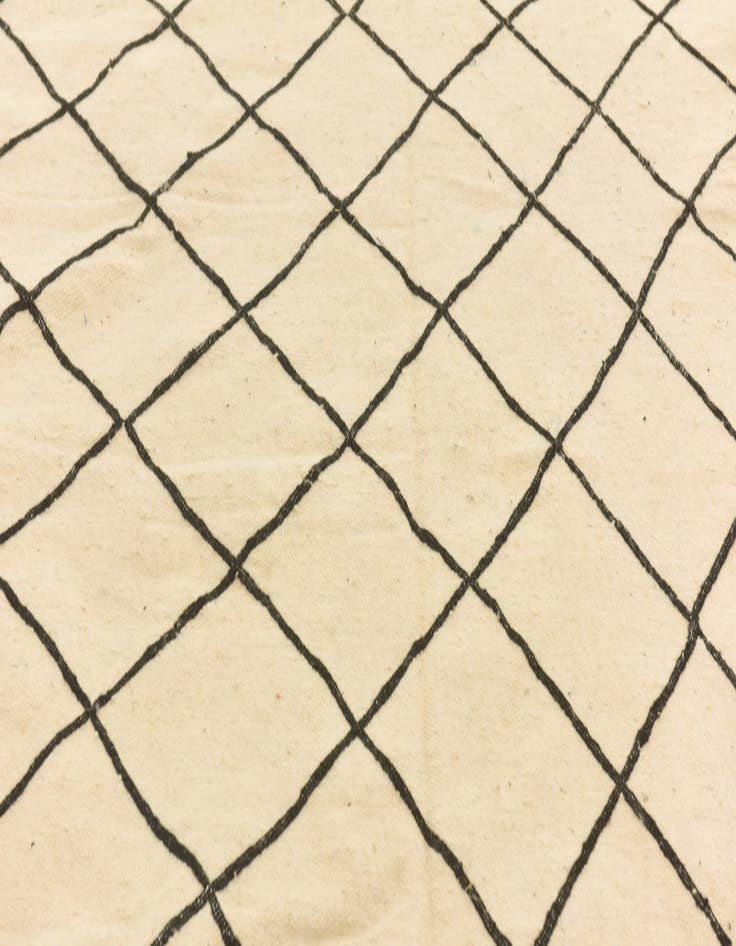 Detail image of 8' 10 x 12' 6  Hand Knotted Moroccan Wool Rug