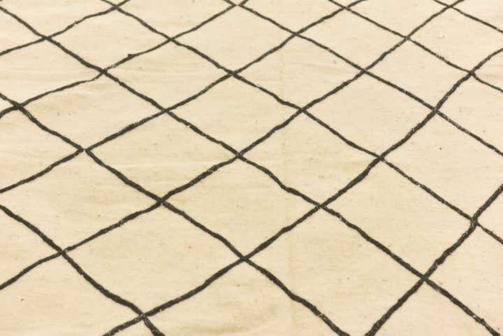 8' 10 x 12' 6 Hand Knotted Moroccan Wool Rug
