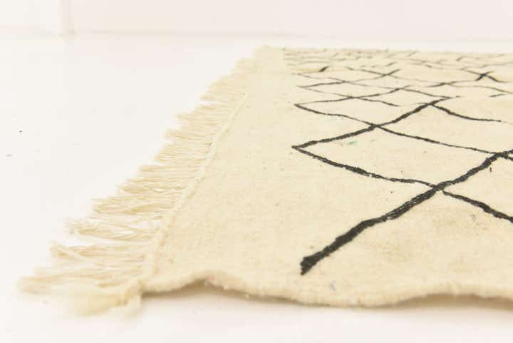 8' 10 x 12' 6 Hand Knotted Moroccan Wool Rug