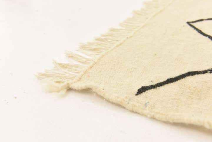 8' 10 x 12' 6 Hand Knotted Moroccan Wool Rug