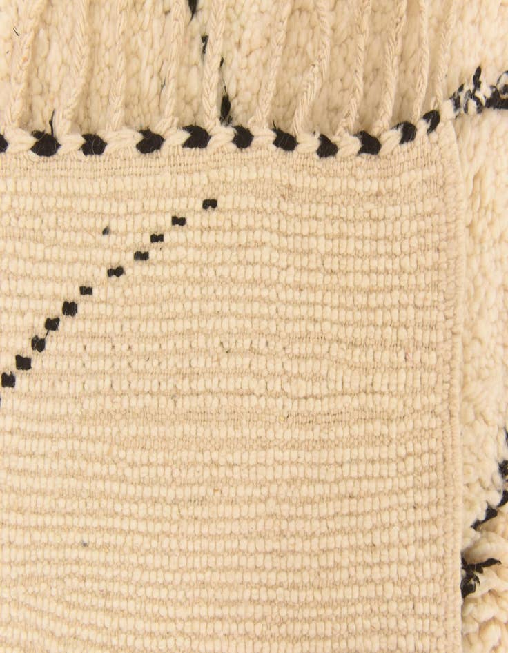 Detail image of 7' x 9' 6  Hand Knotted Moroccan Wool Rug