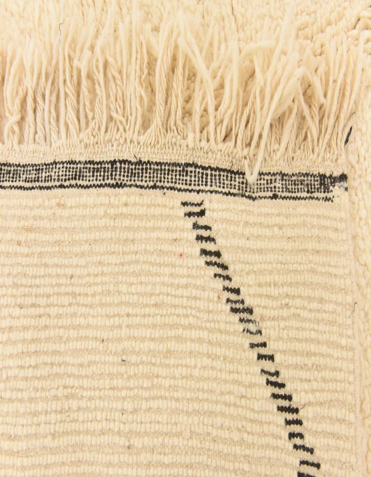 Detail image of 6' 5 x 10' 1  Hand Knotted Moroccan Wool Rug