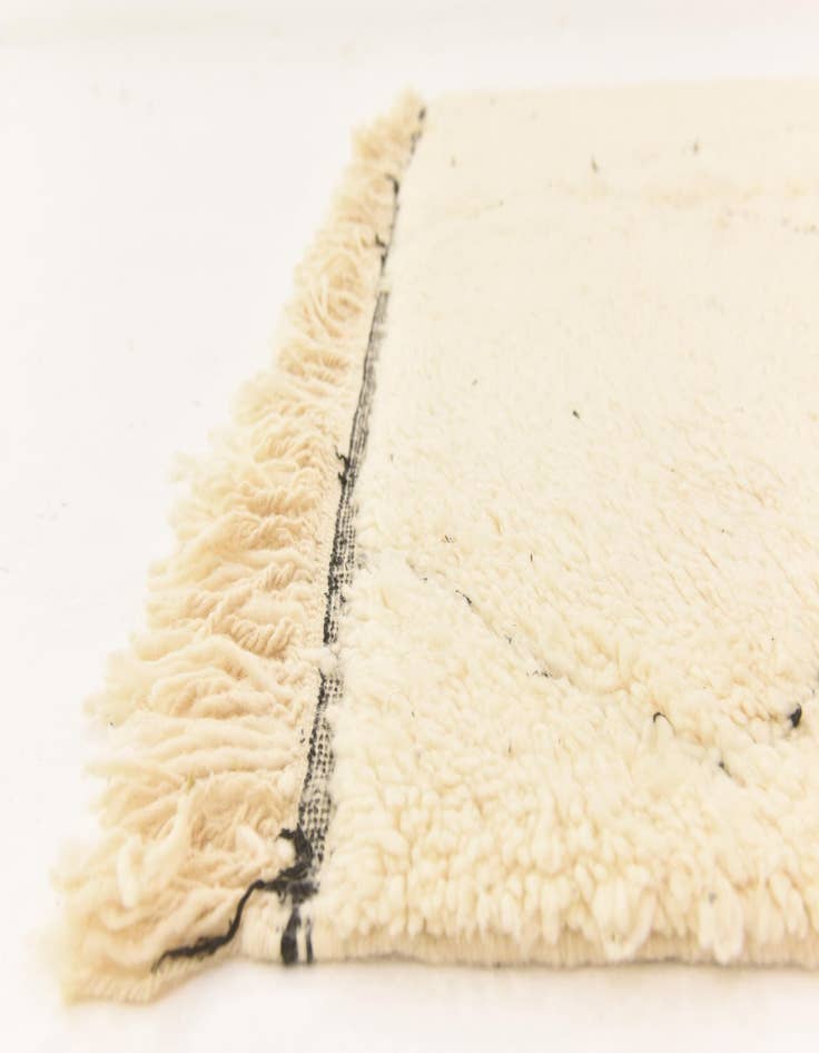 Detail image of 6' 5 x 10' 1  Hand Knotted Moroccan Wool Rug