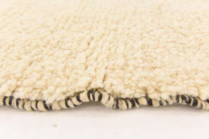 5' 7 x 8' 2 Hand Knotted Moroccan Wool Rug