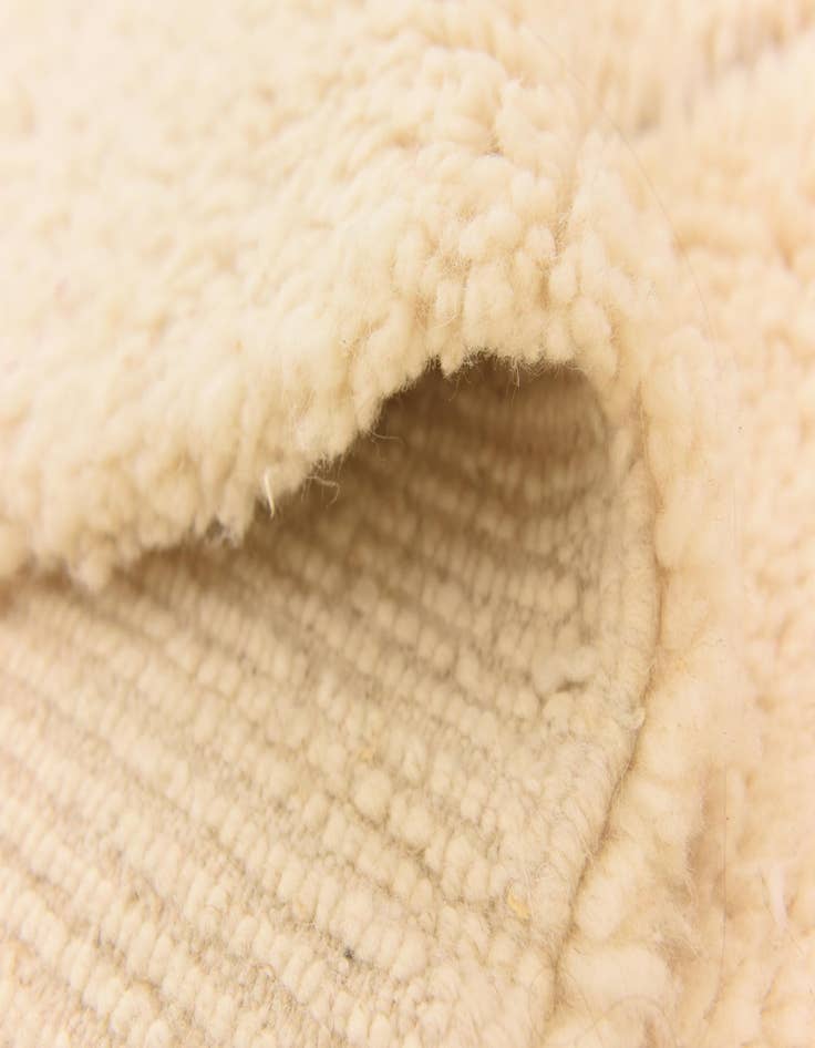 Detail image of 5' 3 x 8'  Hand Knotted Moroccan Wool Rug