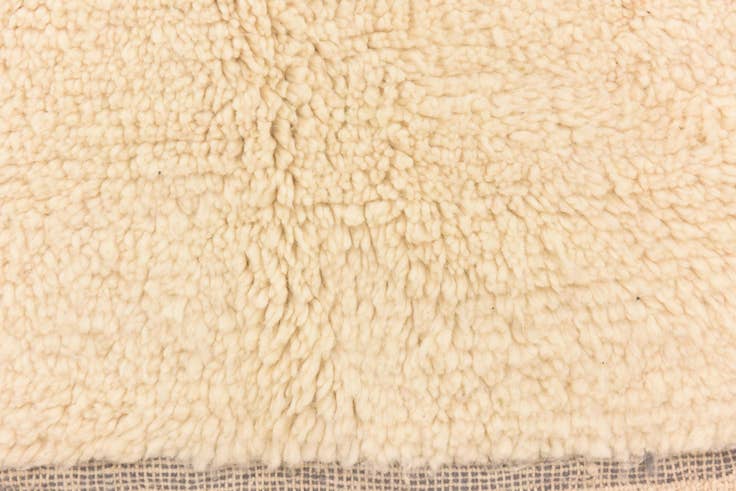 Detail image of 5' 3 x 8' Hand Knotted Moroccan Wool Rug