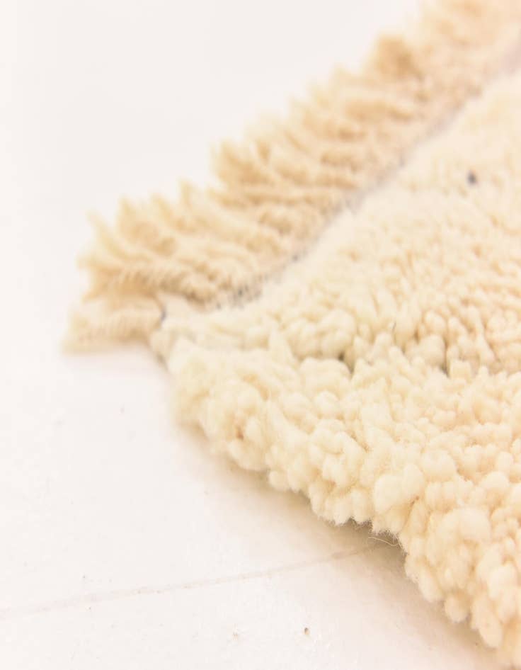 Detail image of 5' 3 x 8'  Hand Knotted Moroccan Wool Rug