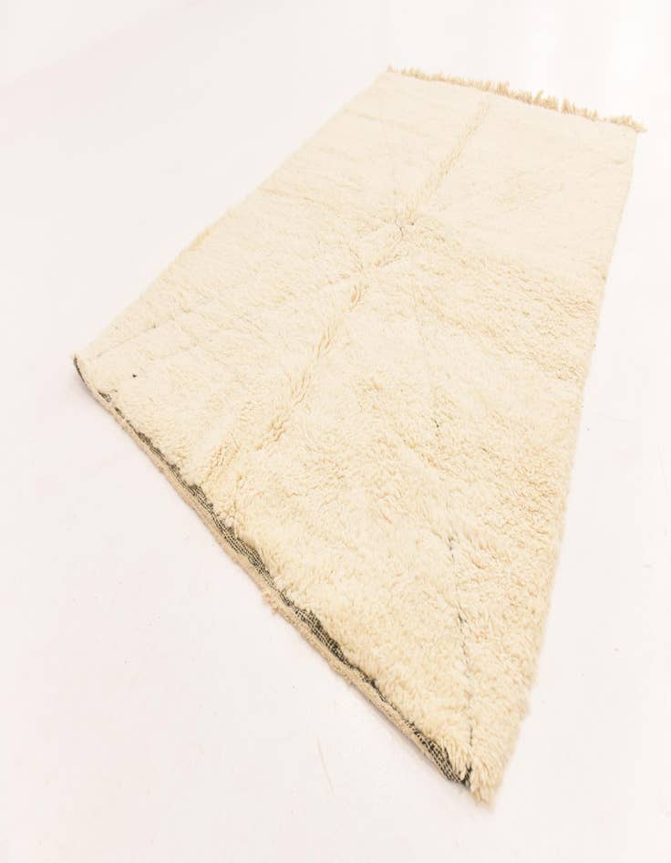 Detail image of 5' 3 x 8'  Hand Knotted Moroccan Wool Rug