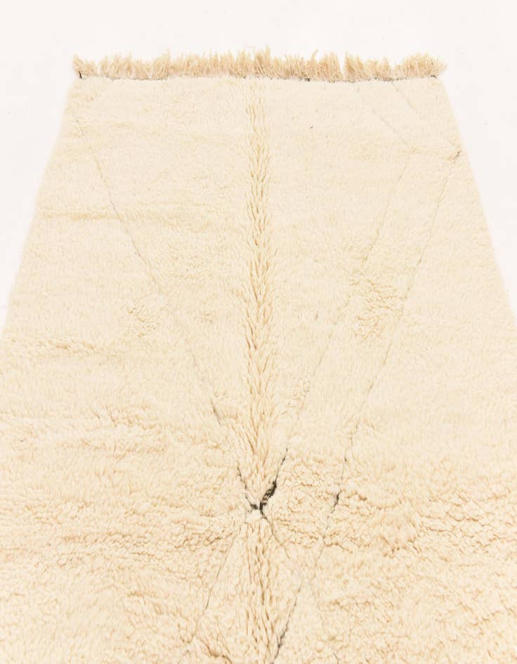 Detail image of 5' 3 x 8'  Hand Knotted Moroccan Wool Rug