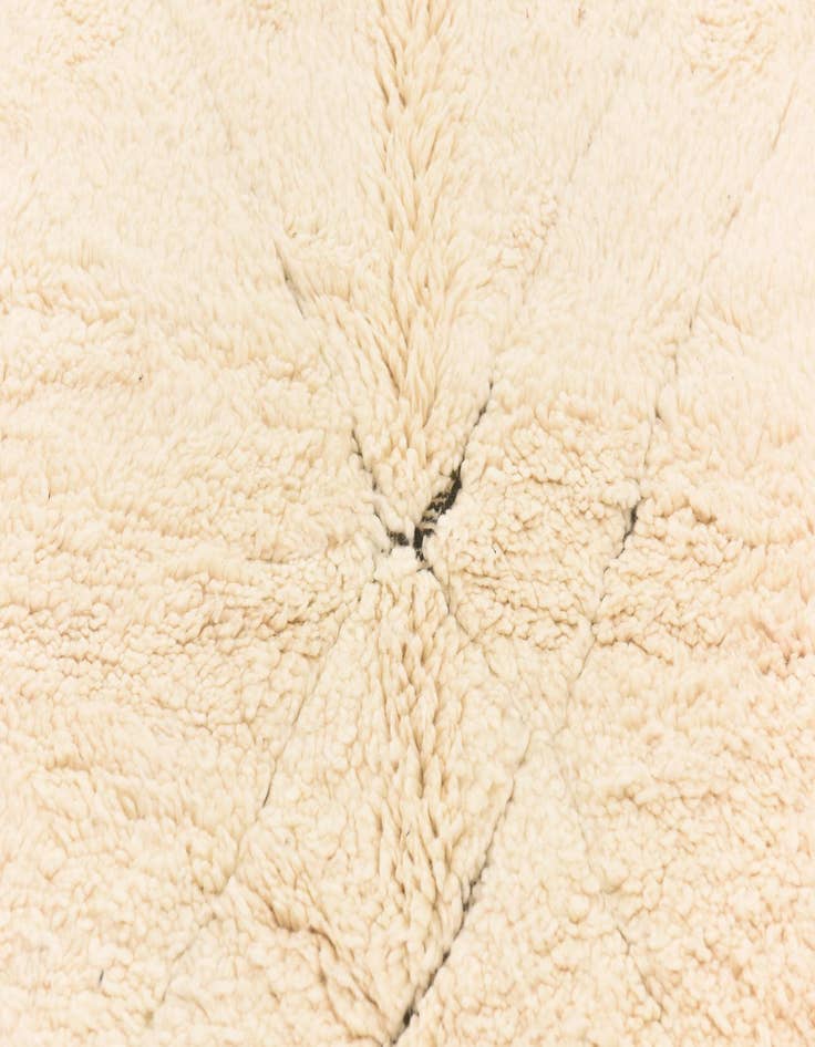 Detail image of 5' 3 x 8'  Hand Knotted Moroccan Wool Rug