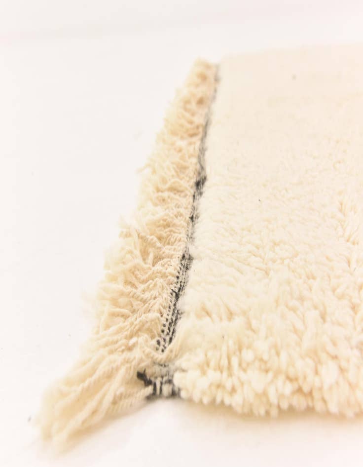 Detail image of 5' 3 x 8'  Hand Knotted Moroccan Wool Rug