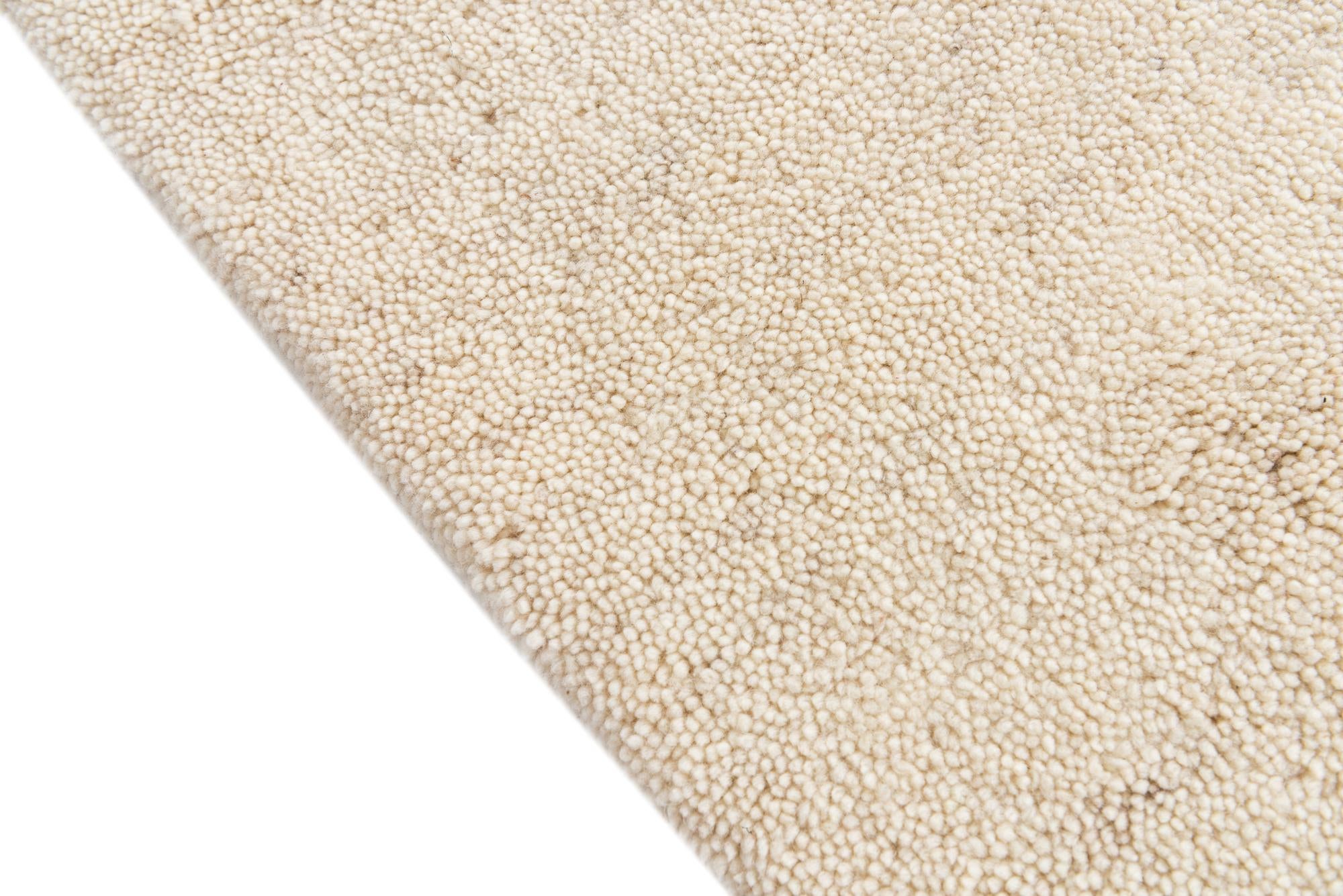 5' 8 x 8' Hand Knotted Moroccan Wool Rug