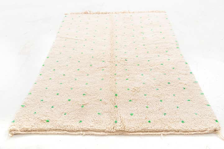 5' 2 x 8' Hand Knotted Moroccan Wool Rug