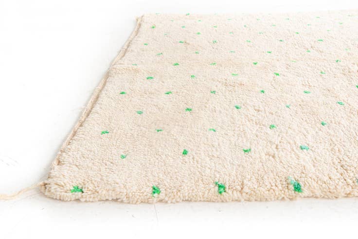 Detail image of 5' 2 x 8' Hand Knotted Moroccan Wool Rug