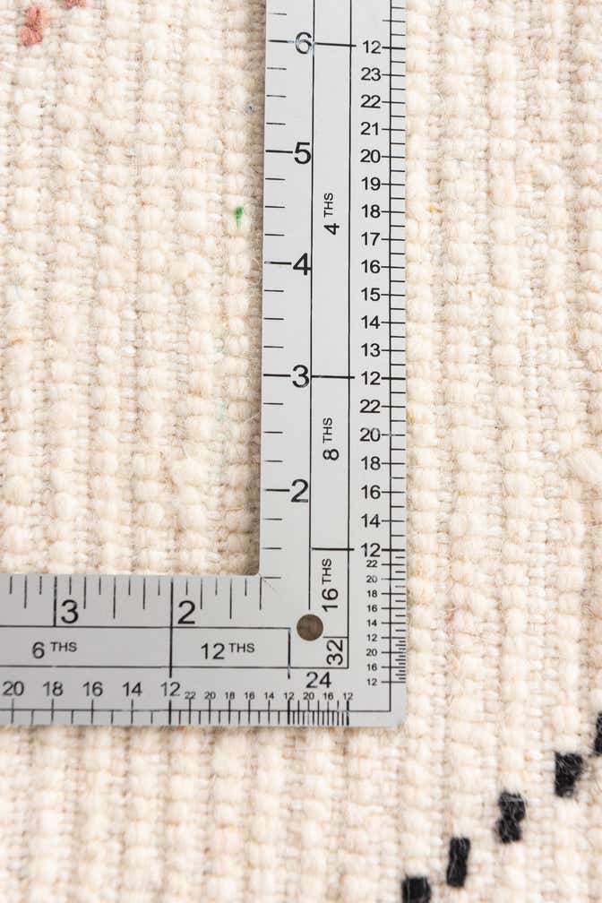 6' 9 x 9' 10 Hand Knotted Moroccan Wool Rug