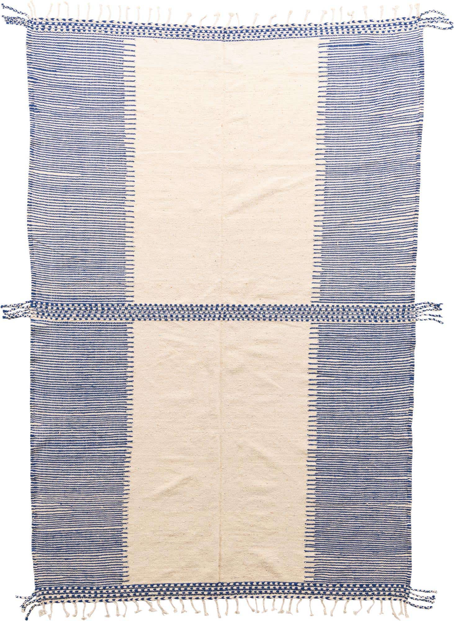 7' 2 x 11' Hand Knotted Moroccan Wool Rug