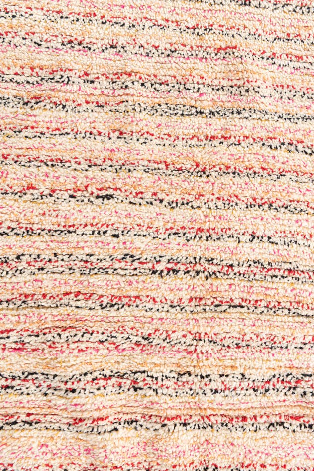Detail image of 5' 1 x 6' 9 Hand Knotted Moroccan Wool Rug