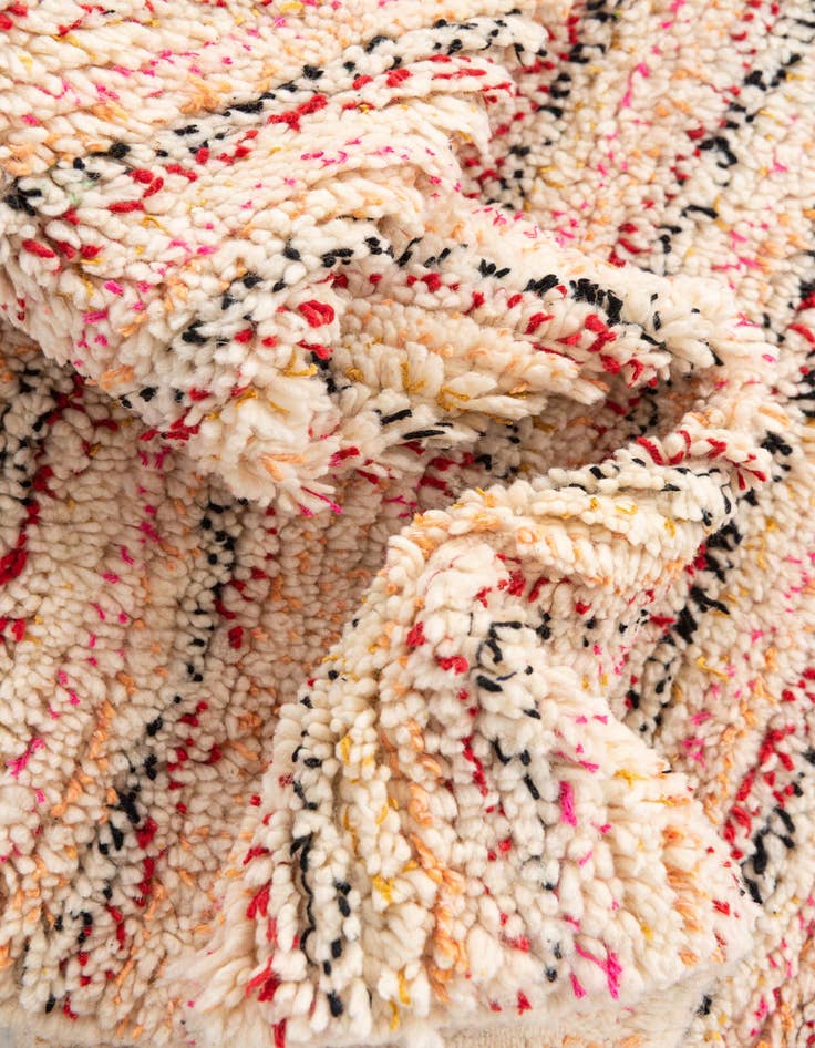 Detail image of 5' 1 x 6' 9  Hand Knotted Moroccan Wool Rug