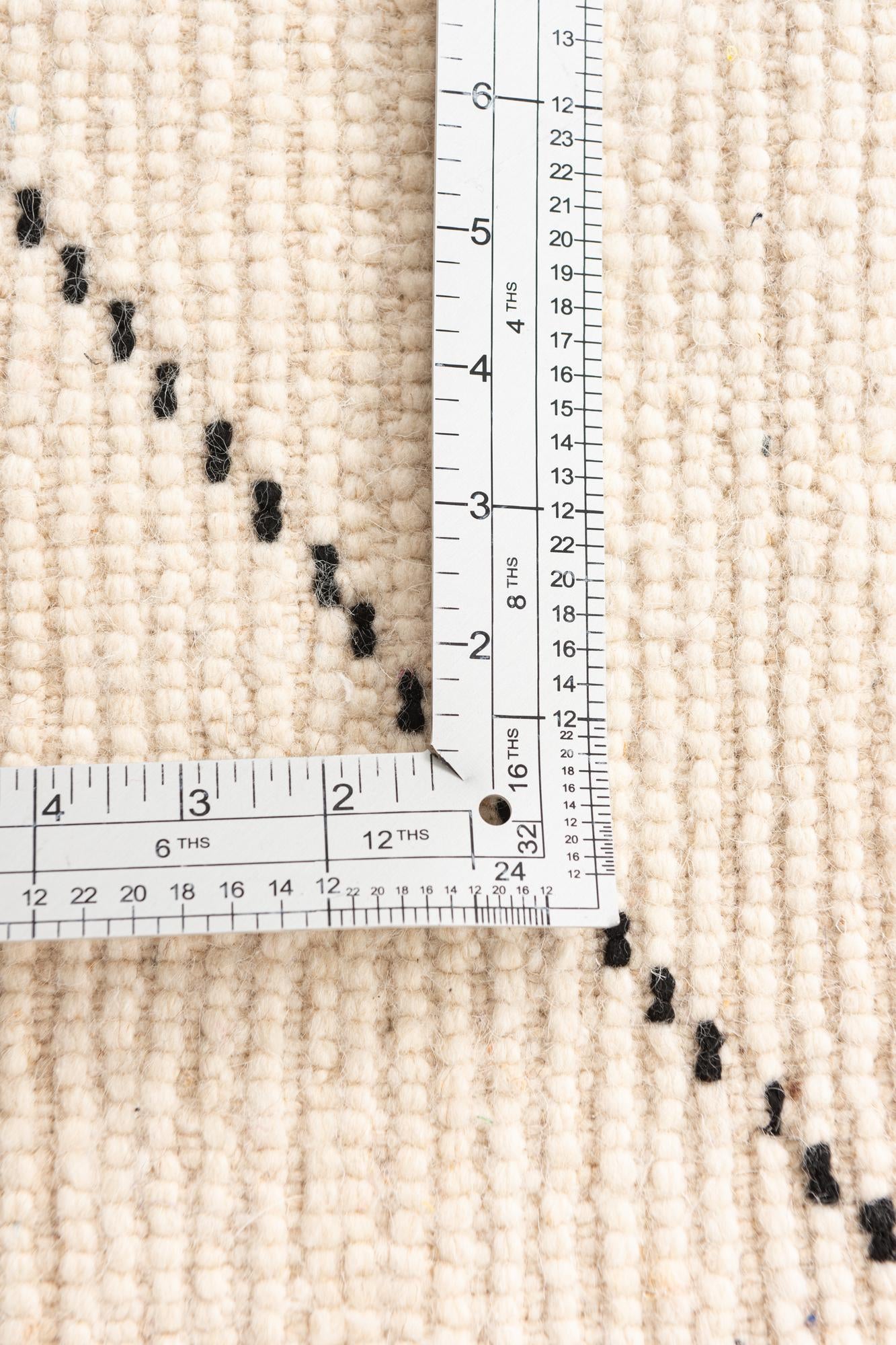 5' 4 x 7' 8 Hand Knotted Moroccan Wool Rug