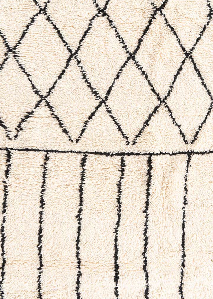 5' x 8' Hand Knotted Moroccan Wool Rug