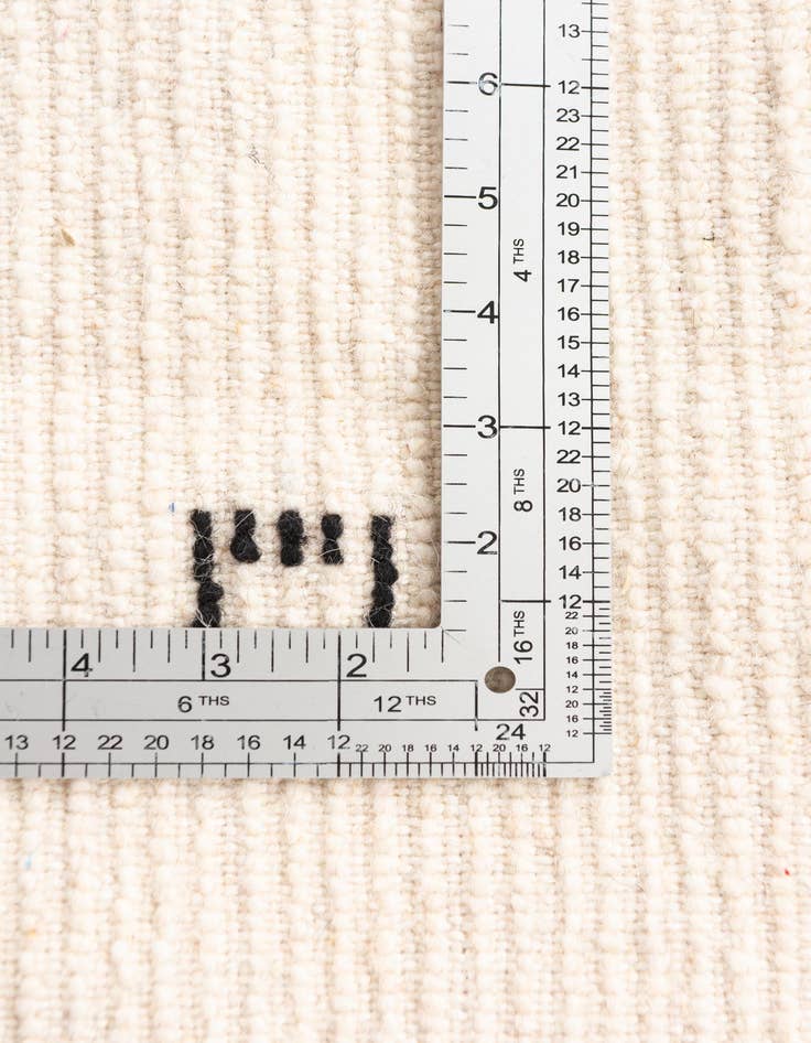 Detail image of 5' x 8'  Hand Knotted Moroccan Wool Rug