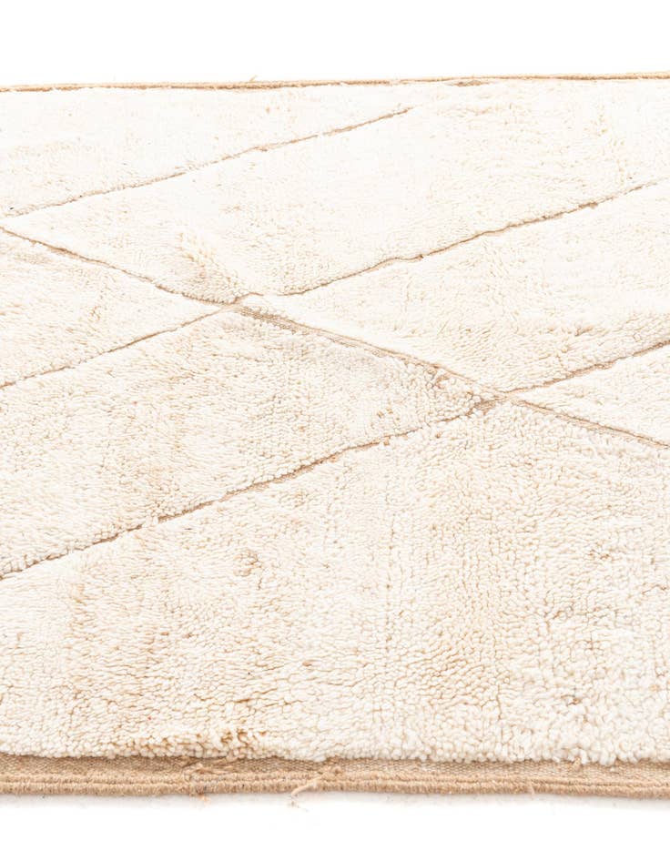 Detail image of 5' 6 x 8'  Hand Knotted Moroccan Wool Rug