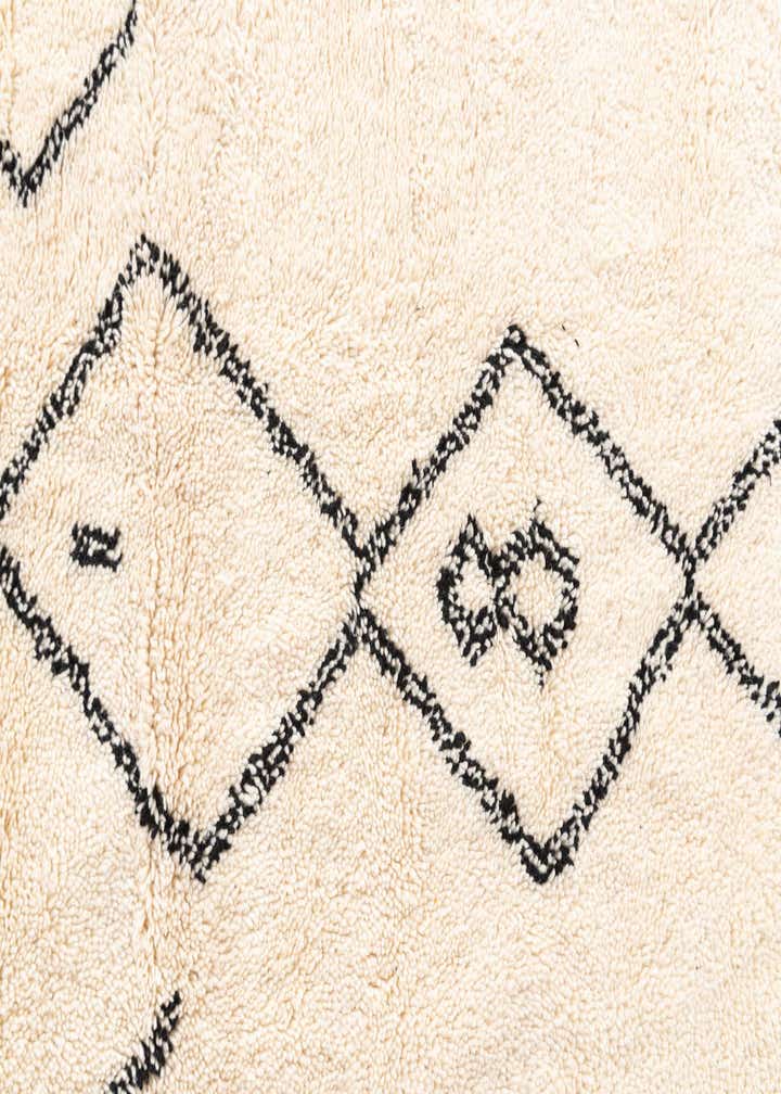 5' x 7' 7 Hand Knotted Moroccan Wool Rug