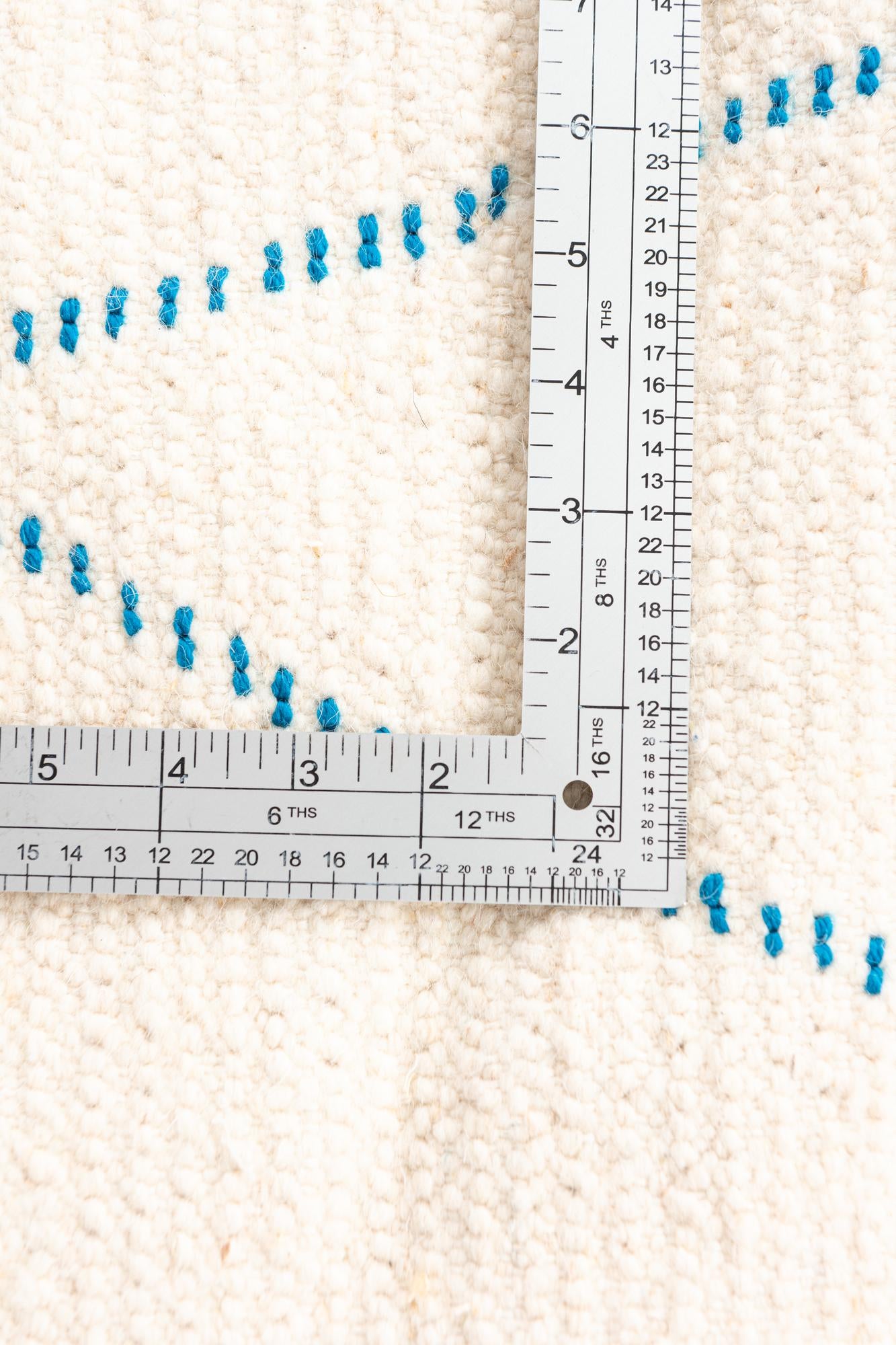 5' 6 x 8' 7 Hand Knotted Moroccan Wool Rug
