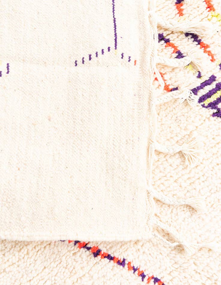 Detail image of 5' x 8' 8  Hand Knotted Moroccan Wool Rug