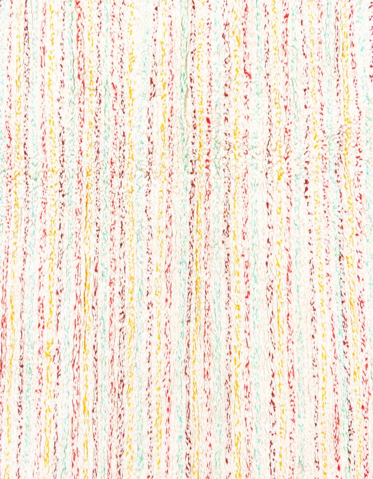 Detail image of 5' 4 x 9' 2  Hand Knotted Moroccan Wool Rug