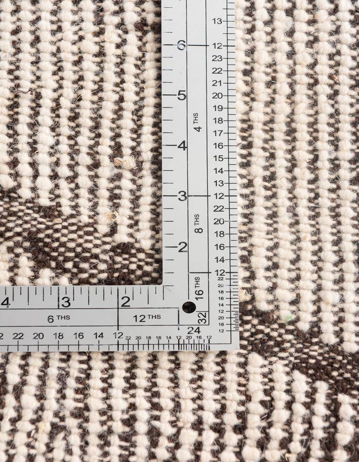 Detail image of 5' 4 x 9'  Hand Knotted Moroccan Wool Rug