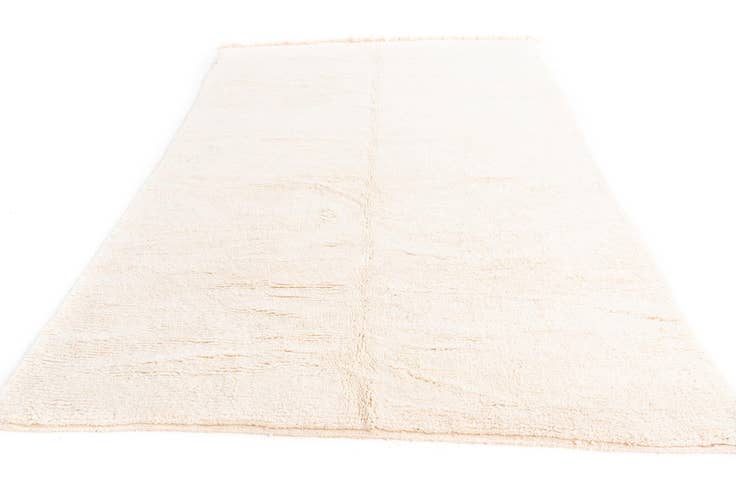 Detail image of 6' 6 x 10' Hand Knotted Moroccan Wool Rug